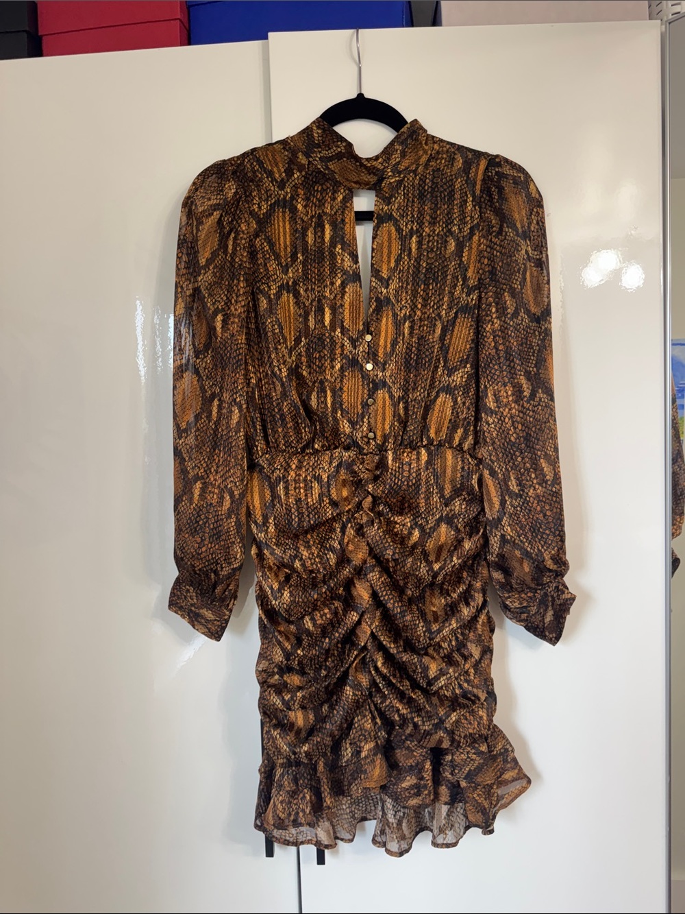 Zara cheetah dress